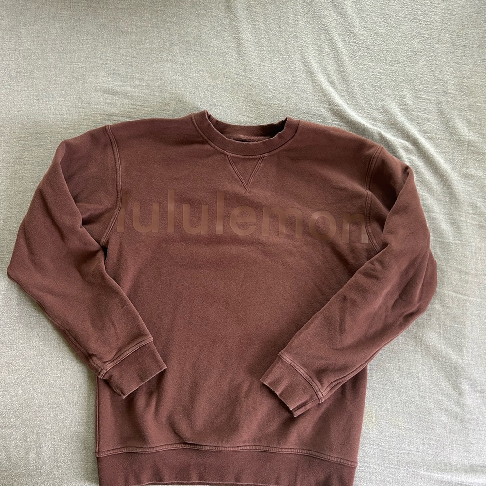 lululemon athletica Maroon Crewneck Sweater